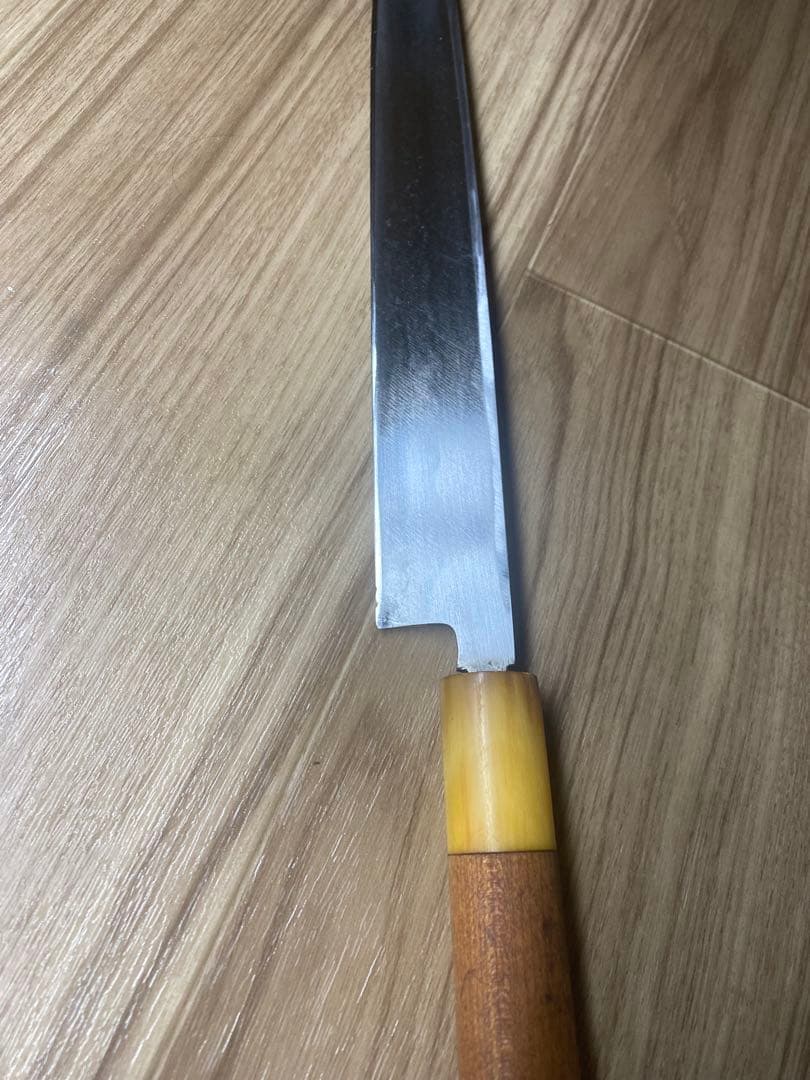 有次　本焼　ふぐ引き　テッサ　包丁　尺一