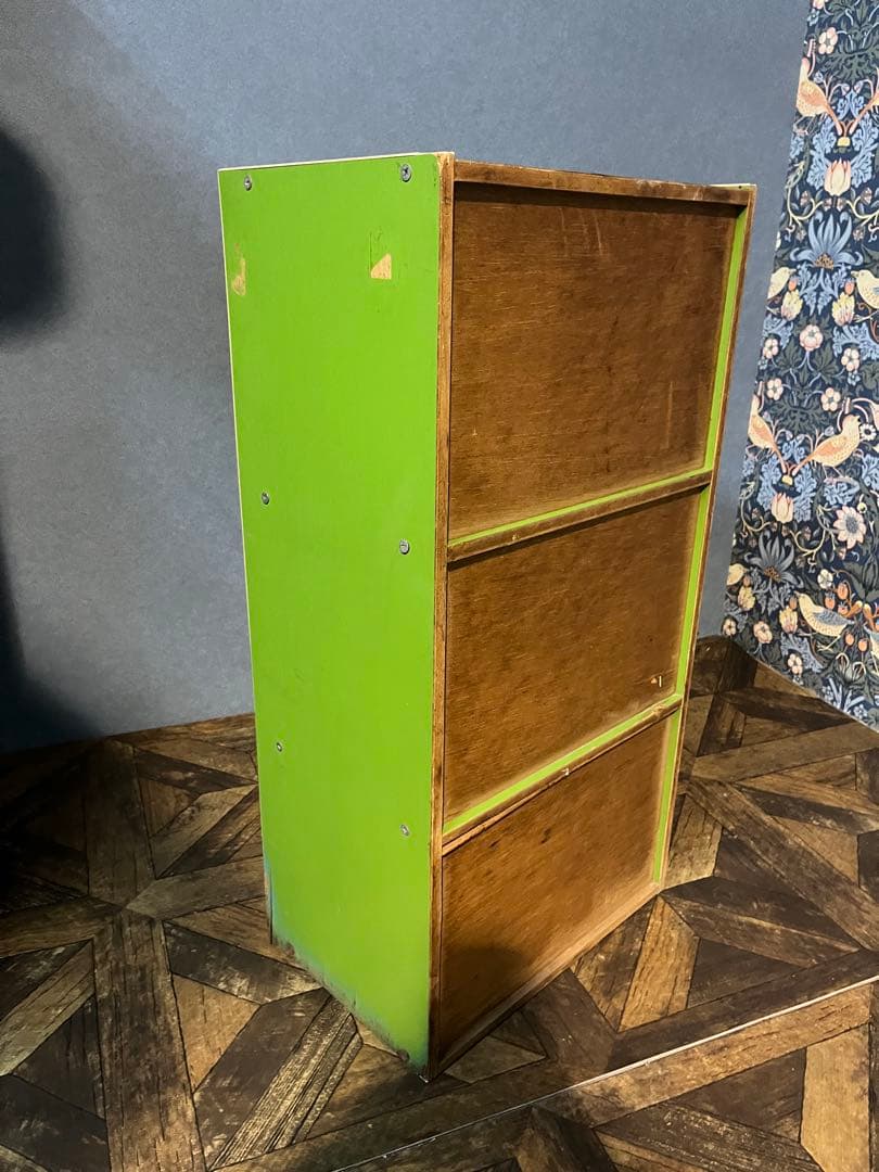 棚 ラック 緑 グリーン 昭和レトロ レトロポップ インテリア 当時物