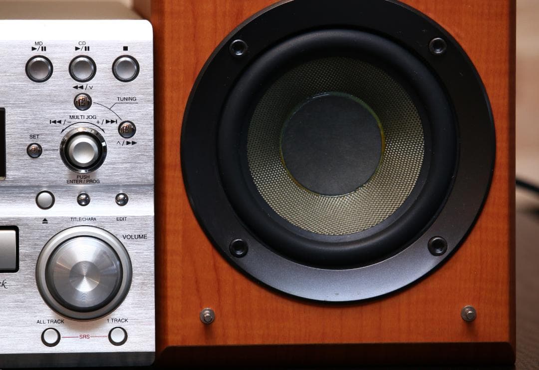 DENON　D-MS3　CD/MD/TUNER/USB　コンポ+スピーカー　美品