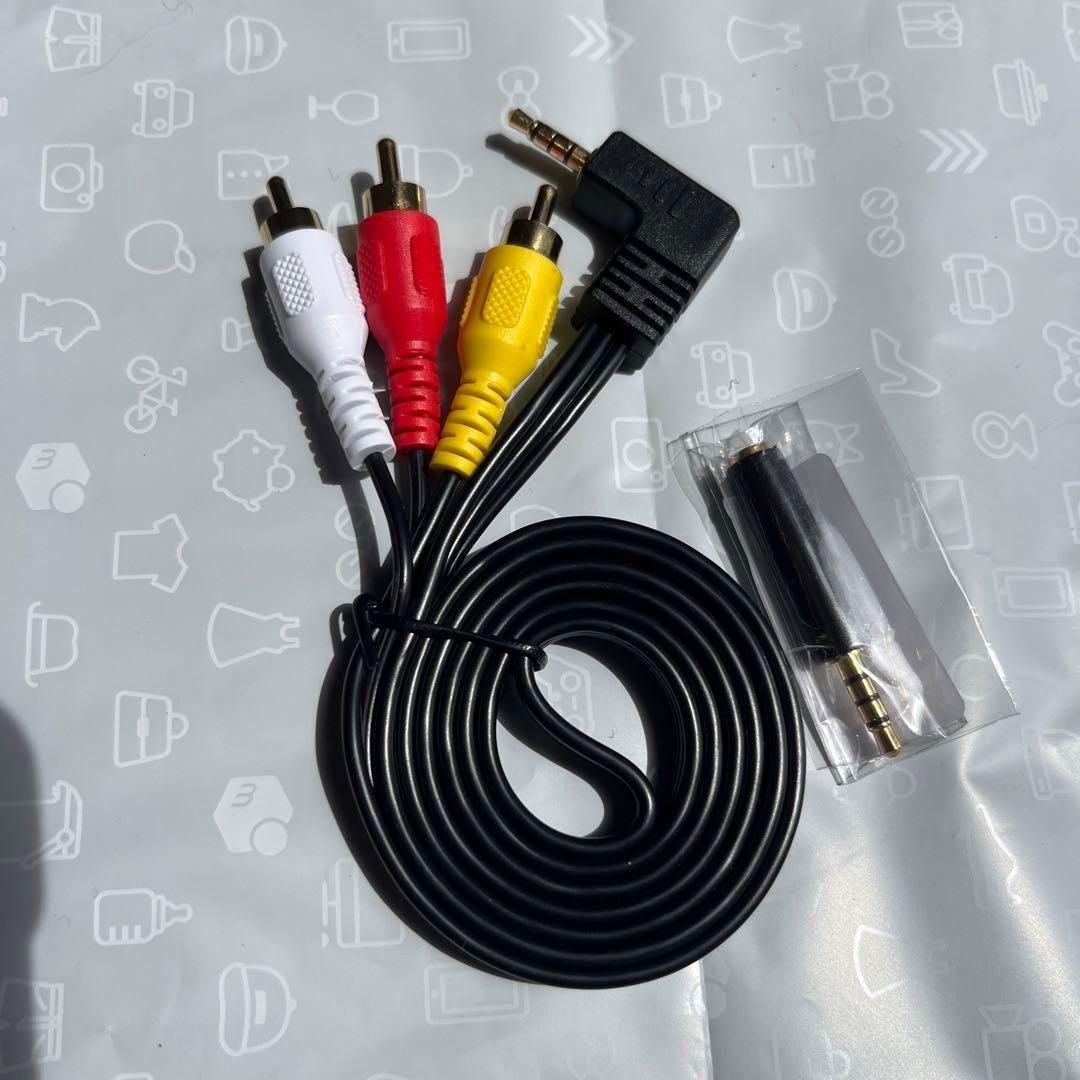 3.5 MM to RCA AVビデオケーブル オスケーブル