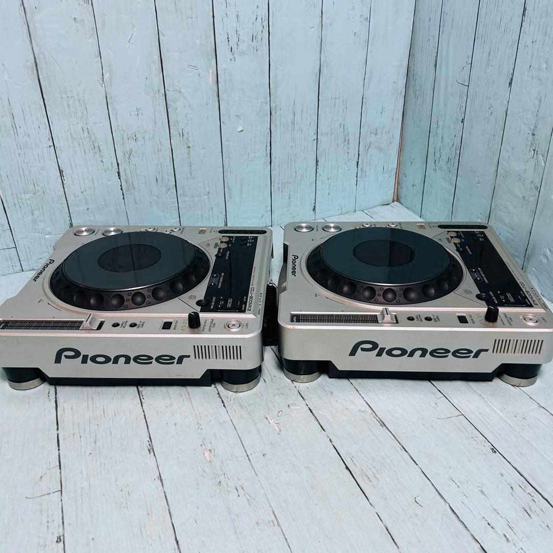 パイオニア　Pioneer CDJ-800MK2 2台セット CDデッキ　説明書