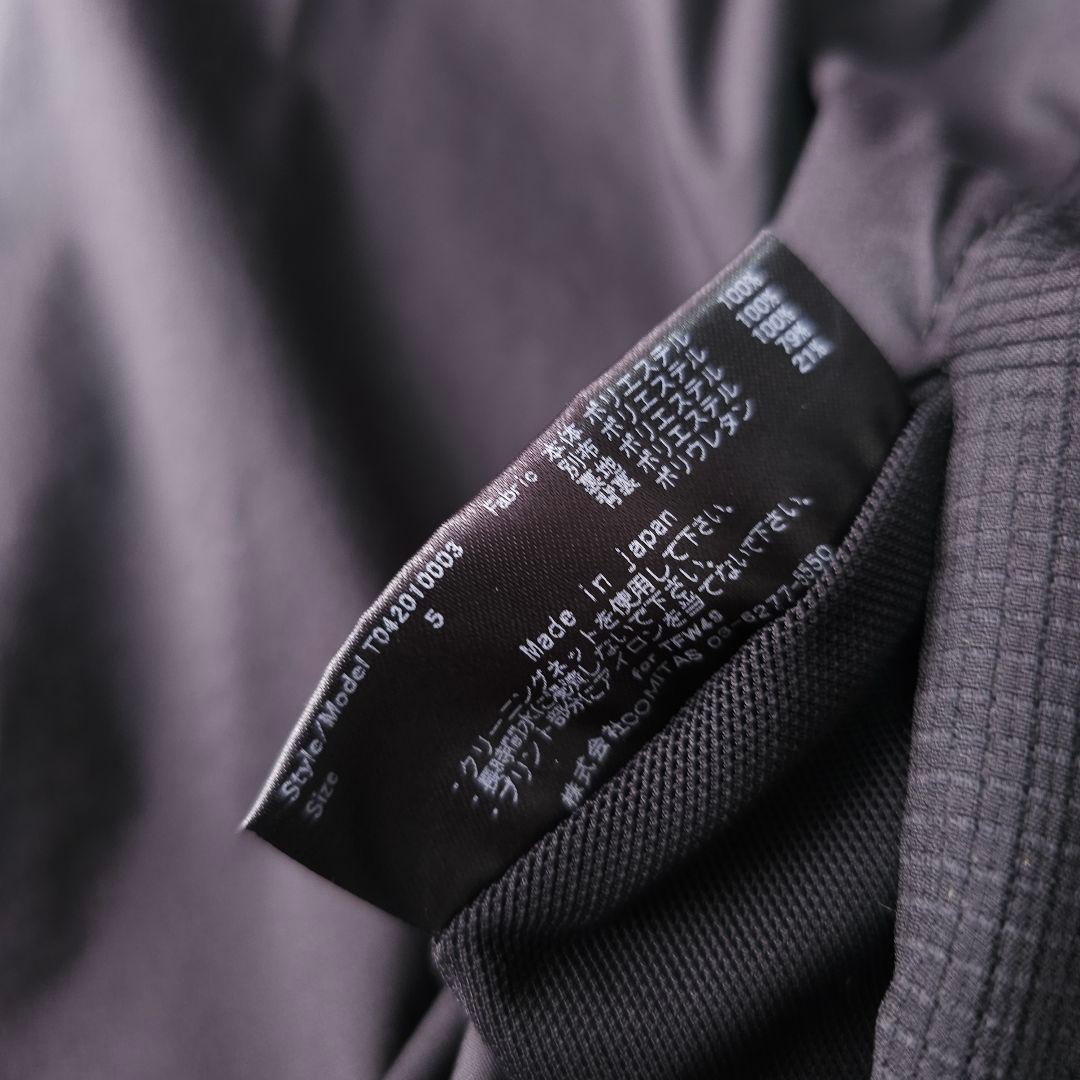 TFW49 背中ロゴネーム 長袖ゴルフブルゾンジャケット 黒 5 メンズ L