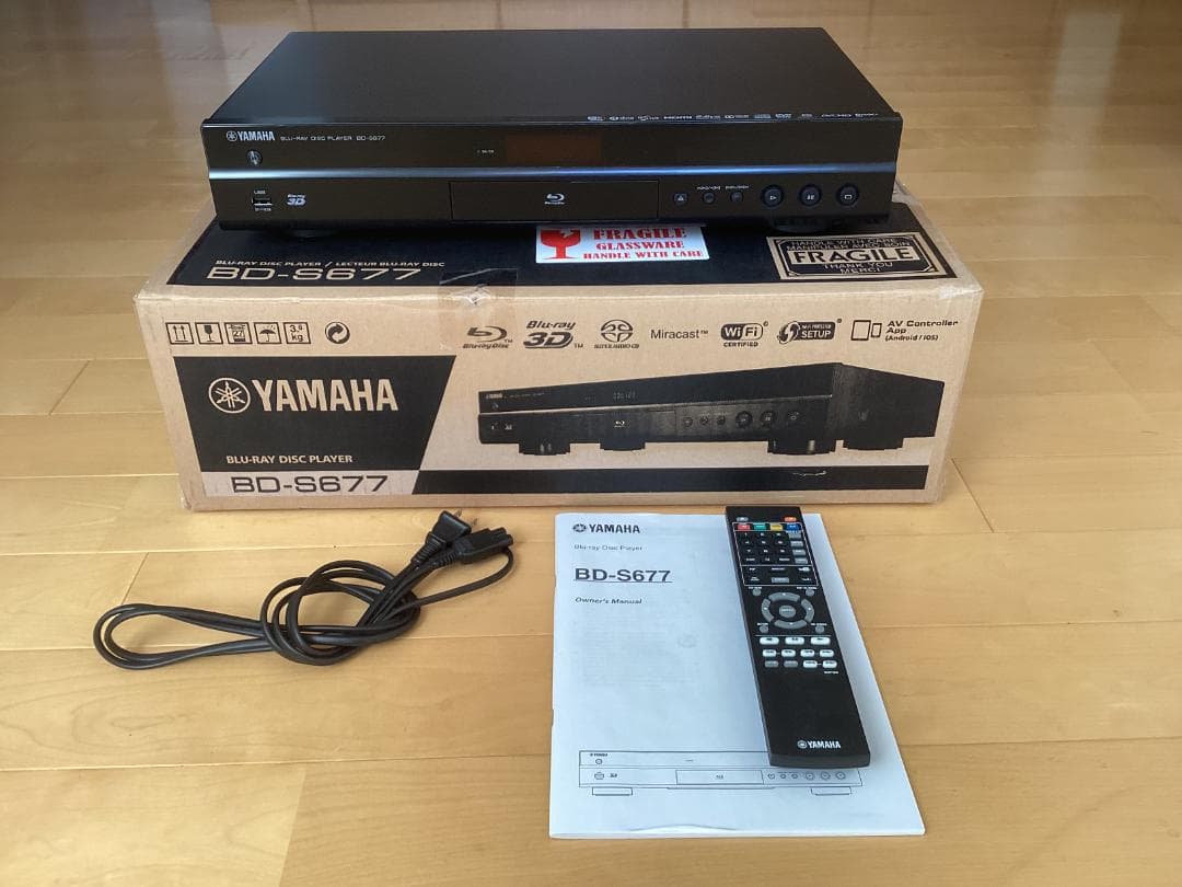 Yamaha SACD対応 ブルーレイプレーヤー BD-S677 美品