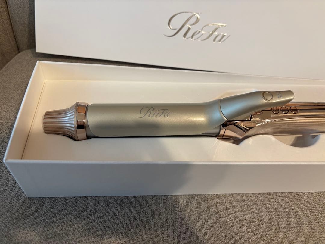 ReFa リファカールアイロン　プロ＋シャンパングレージュ