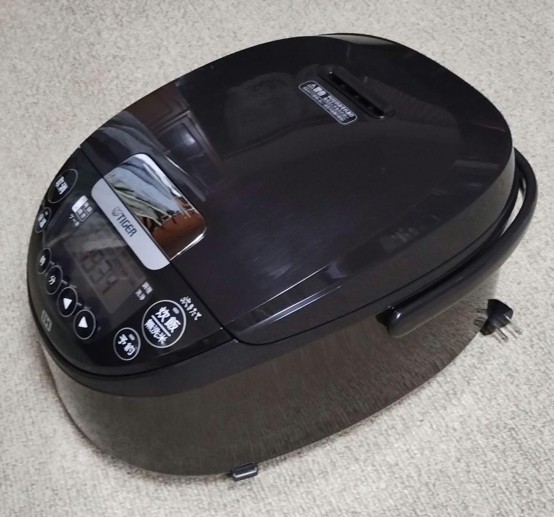 タイガー 炊飯器 IH 5.5合 JPW-D100T ブラウン