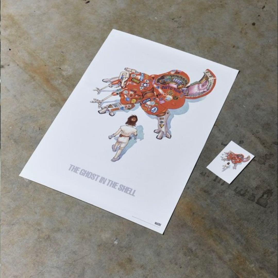 【完売】大友克洋×攻殻機動隊　トリビュートイラスト　B2 ポスター