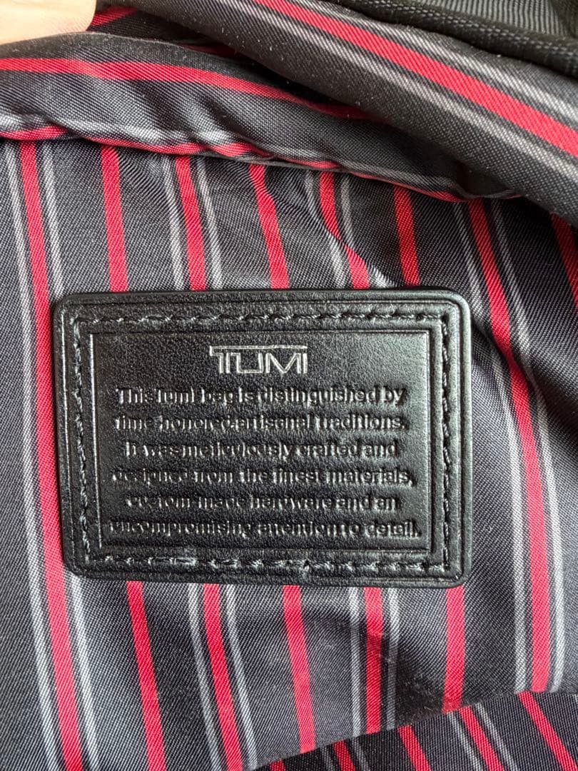 【美品】】TUMI 伊勢丹限定 2611BLE2 ビジネスバック黒 トレーサー付