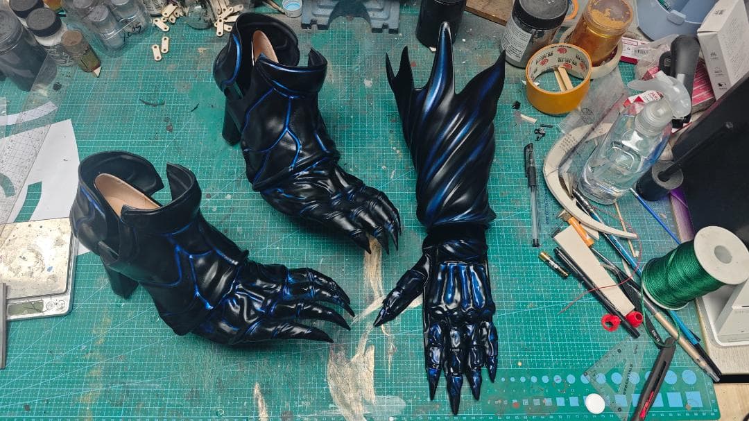 さいとうページ　FGO　オベロン・ヴォーティガン　左手と足　オーダーメイド