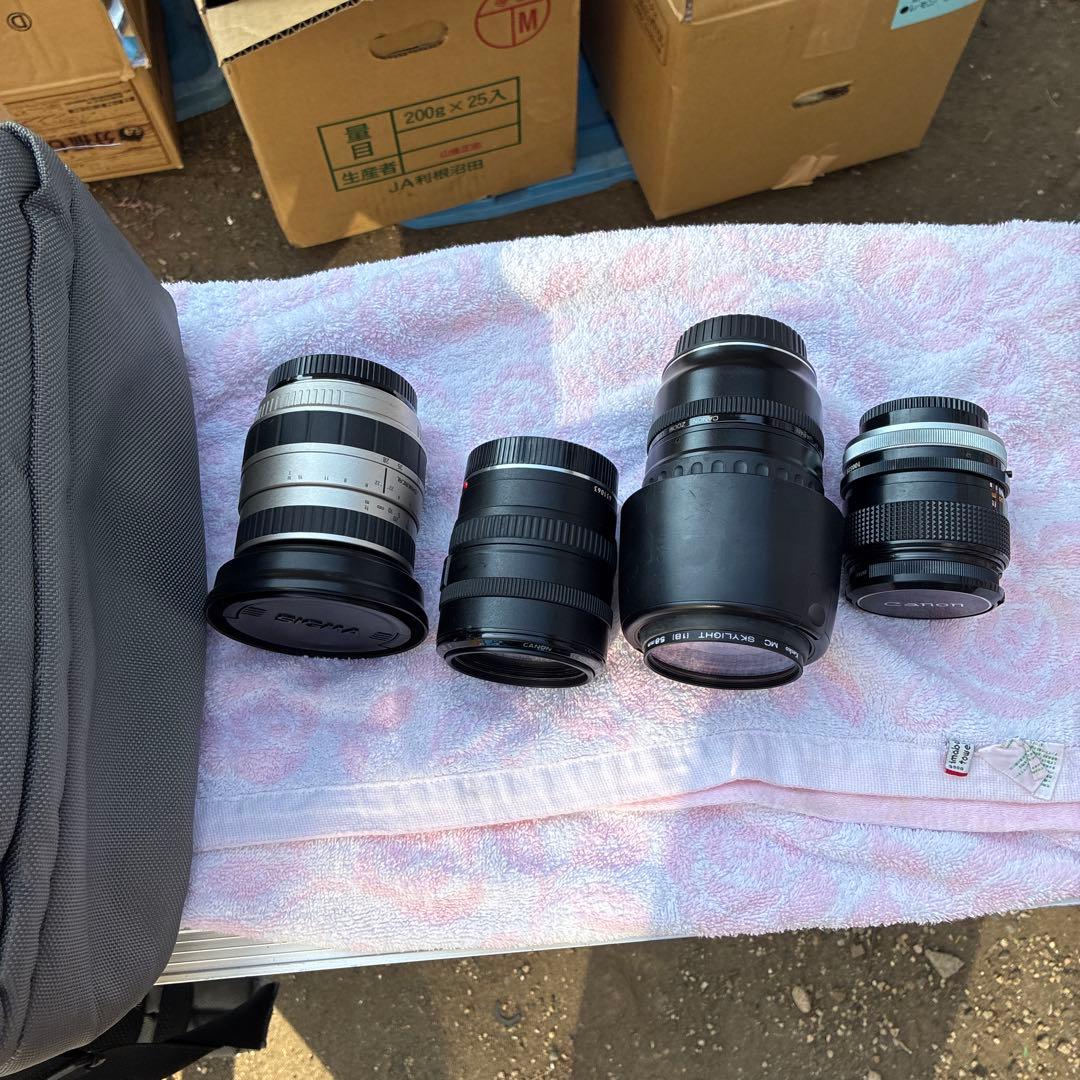 Canon、SIGMA.レンズセット、写真参照