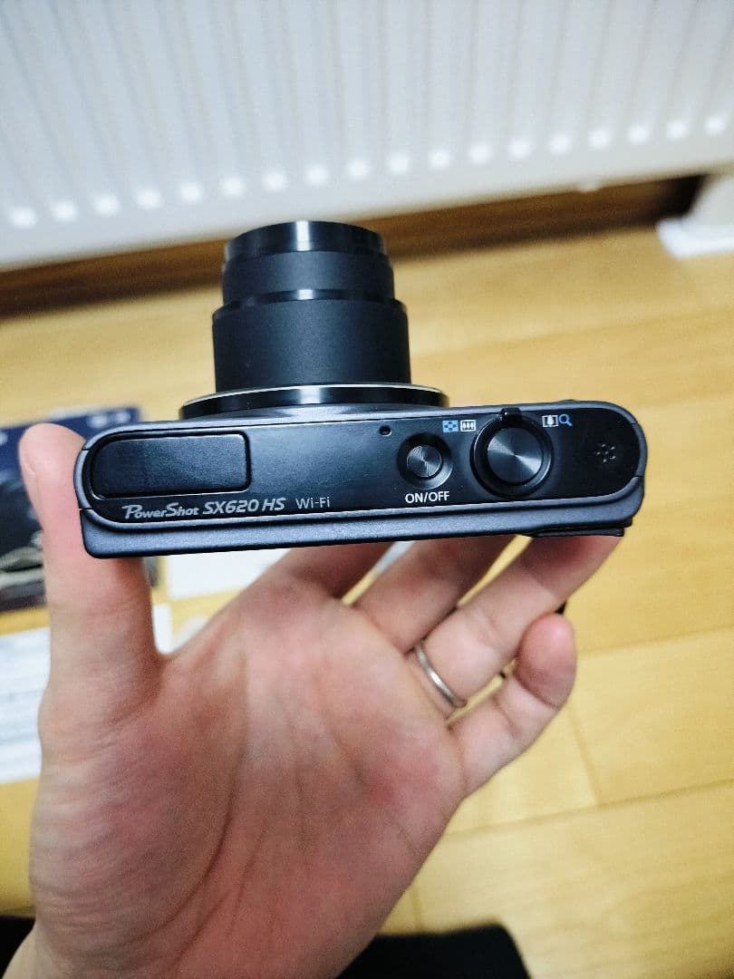 美品 Canon Power Shot SX620HS デジタルカメラ 黒
