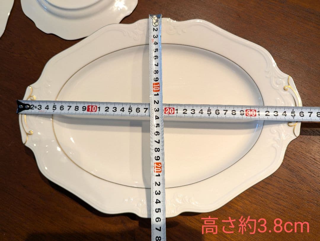 金縁入ノリタケ大皿、中皿、ボウル皿 7点セット【エコメルカリ便】アンティーク