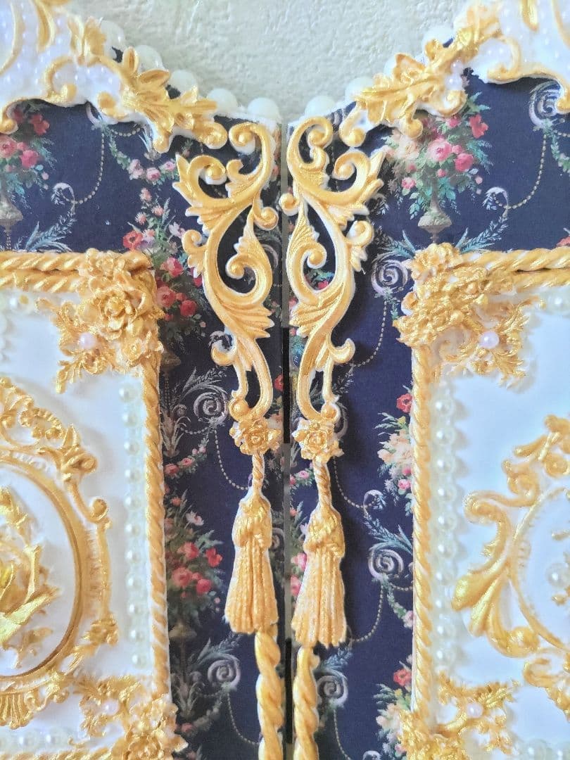 ミニチュア　パーテーション　（ロココ宮殿風）A