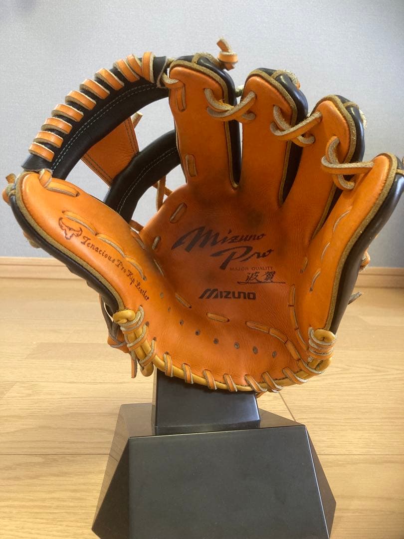 ミズノプロ　波賀クラフティッド　美品　硬式　オーダーグローブ