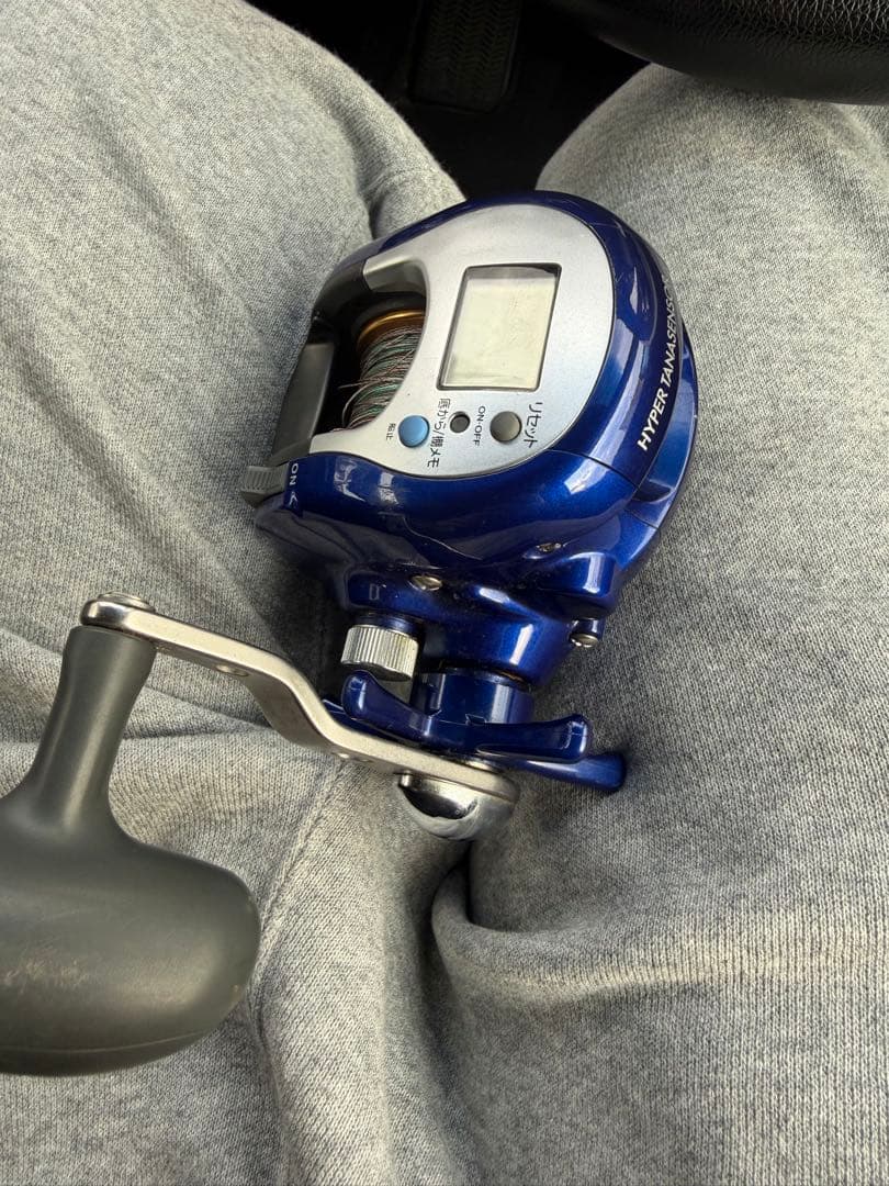 ダイワ　ハイパー　タナセンサー　２５０Ｆ　カウンター付き　船リール