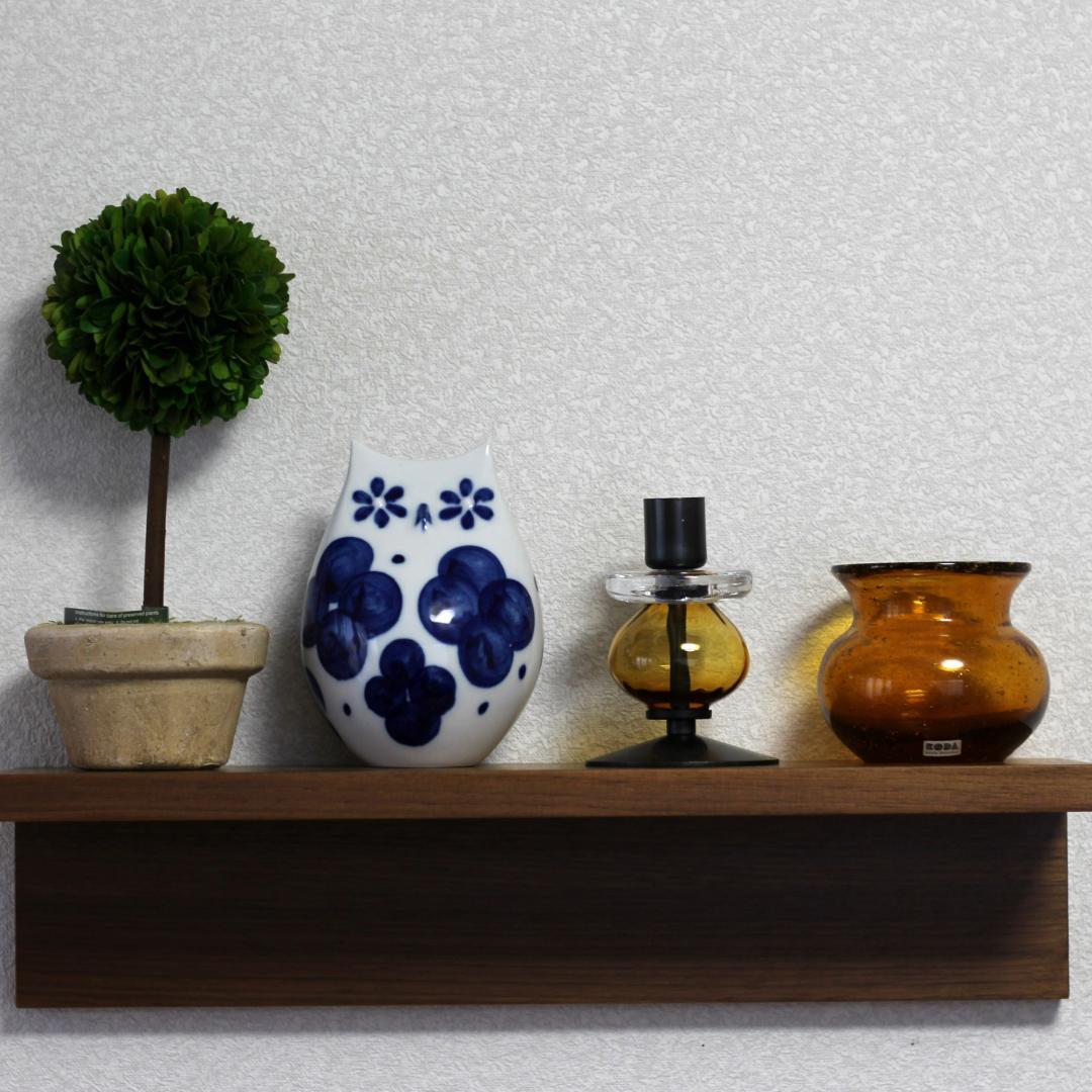 【シールあり】エリックホグラン　Erik Hoglund　アンバー 花瓶/花器