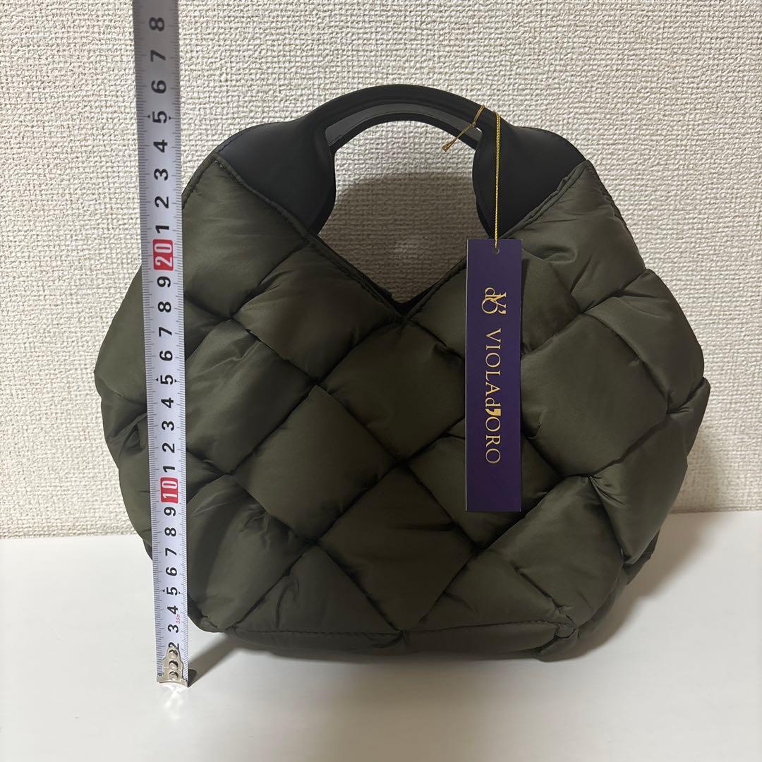 VIOLAd'ORO(ヴィオラドーロ) キルティング トートバッグ
