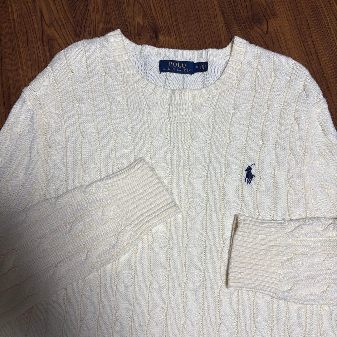 POLO RALPH LAUREN ケーブルニット　メンズ