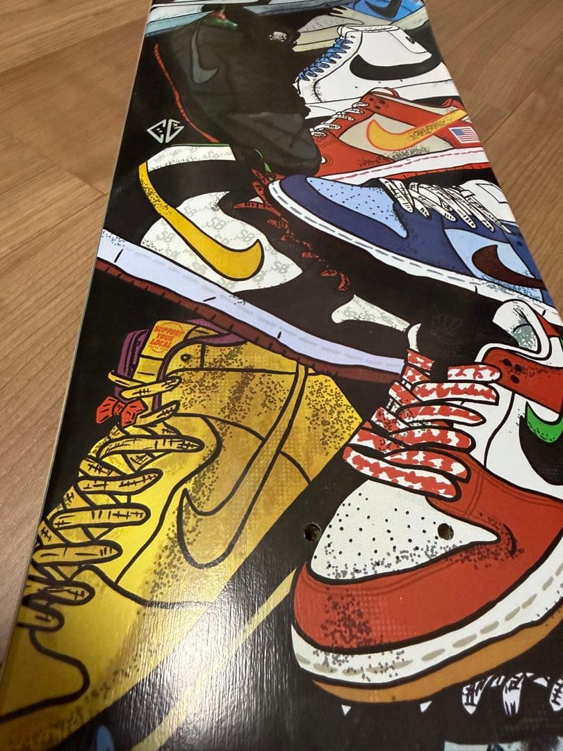 NIKE SB OR NOTHING　スケートデッキ　ダンクSB　国内販売品新品