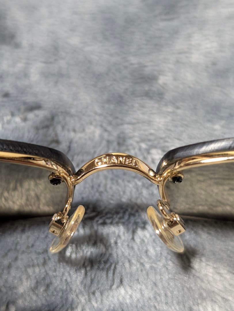 シャネル CHANEL ココマーク サングラス ラインストーン 4093-B
