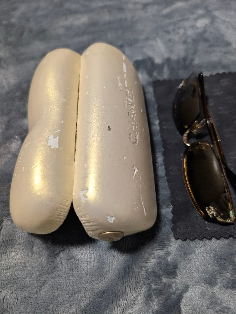 シャネル CHANEL ココマーク サングラス ラインストーン 4093-B