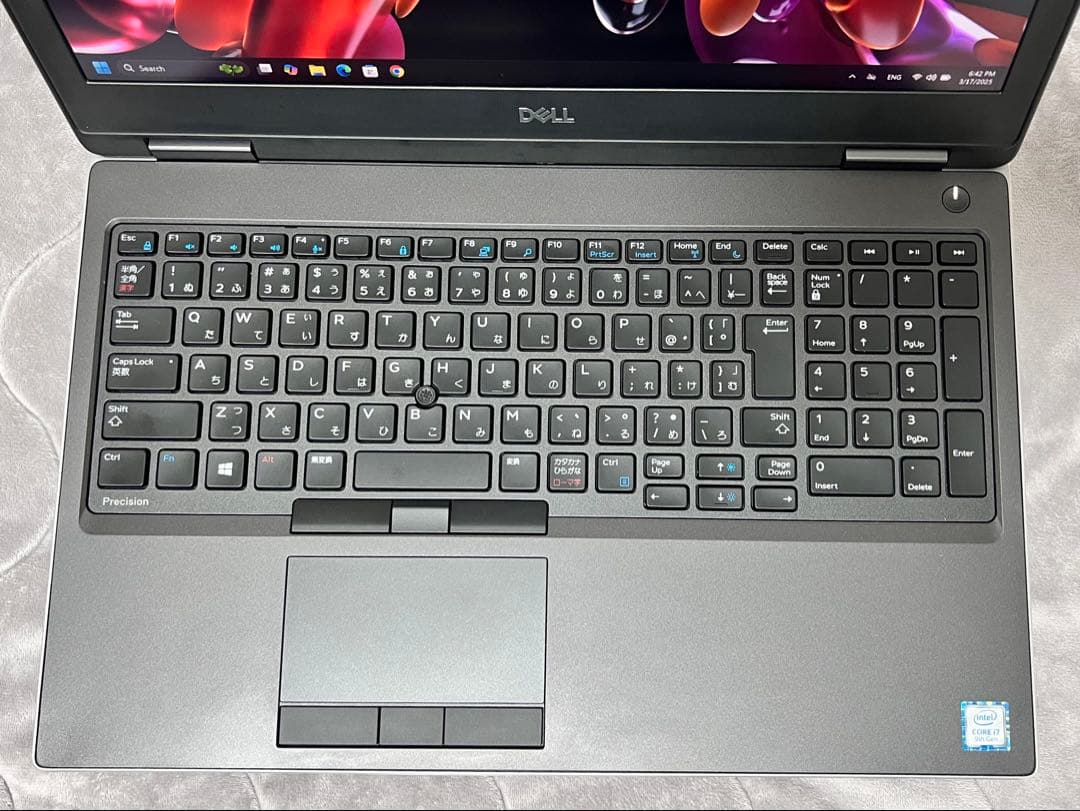 Windowsノート本体 Dell Precision 7540 I7/32GB/512G/RTX3000