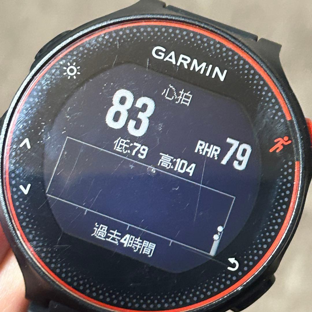 稼働品　充電ケーブル付属　GARMIN ForeAthlete 235J