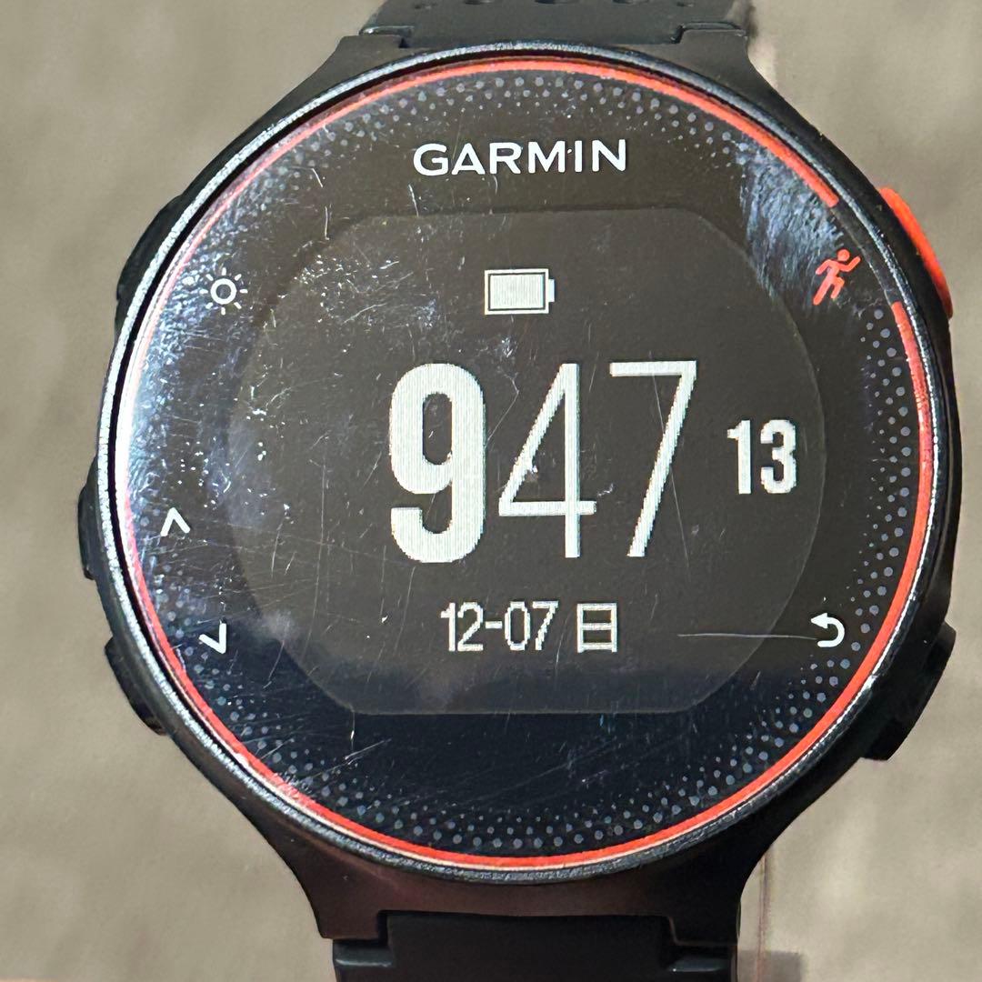 稼働品　充電ケーブル付属　GARMIN ForeAthlete 235J