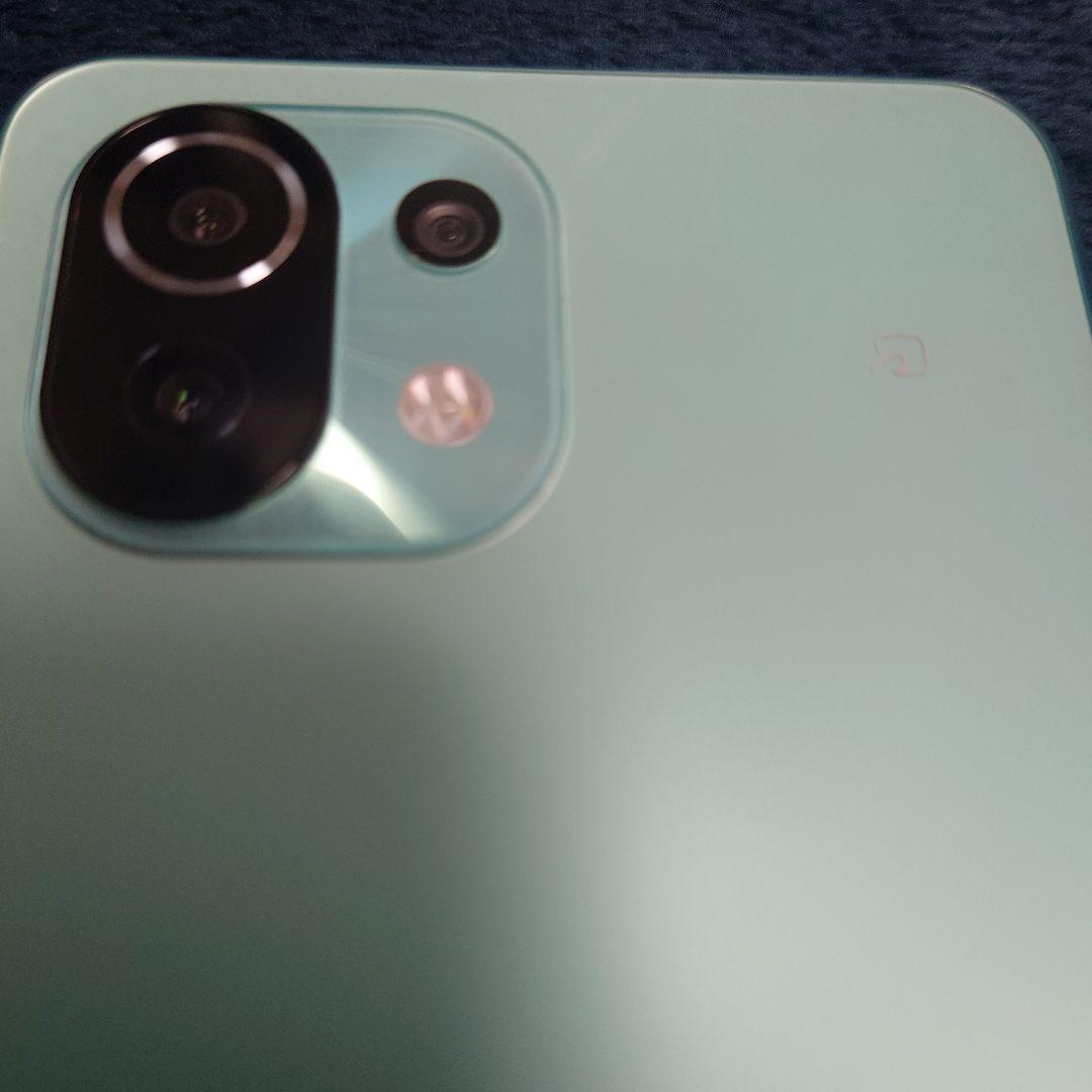 Xiaomi 11 Lite 5G ミントグリーン 本体付属品一式 画