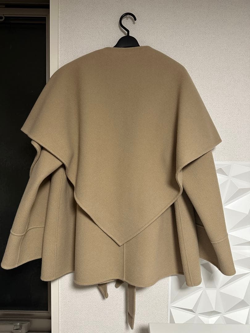 【anuans】リバーウールミドルマフラーコート（試着のみの美品）公式完売品