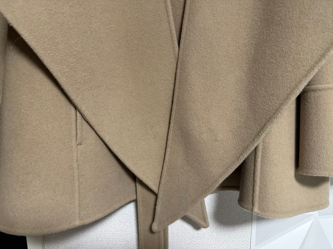 【anuans】リバーウールミドルマフラーコート（試着のみの美品）公式完売品