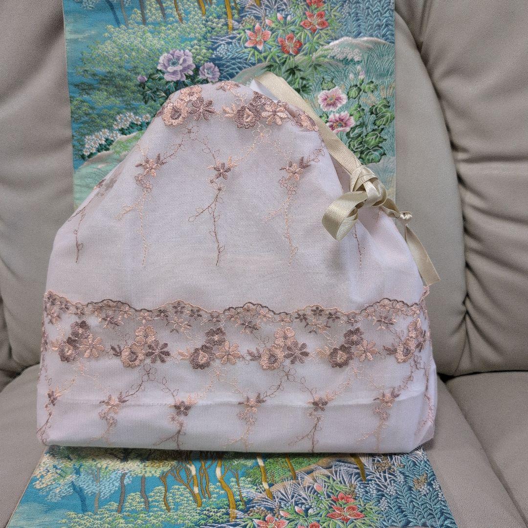 利休バック　和装用バッグ 　 大きめ　響創　シンプルデザイン　美品