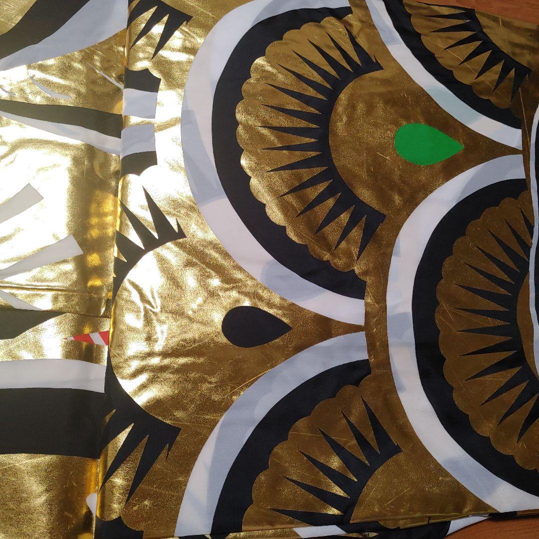 鯉のぼり　単品　金箔鯉　8m　黒