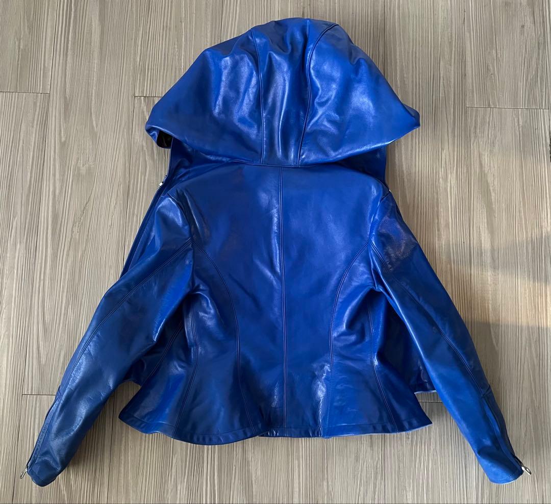 ヴィンテージ YohjiYamamoto希少新品未使用　レザーブルゾン羽付　M