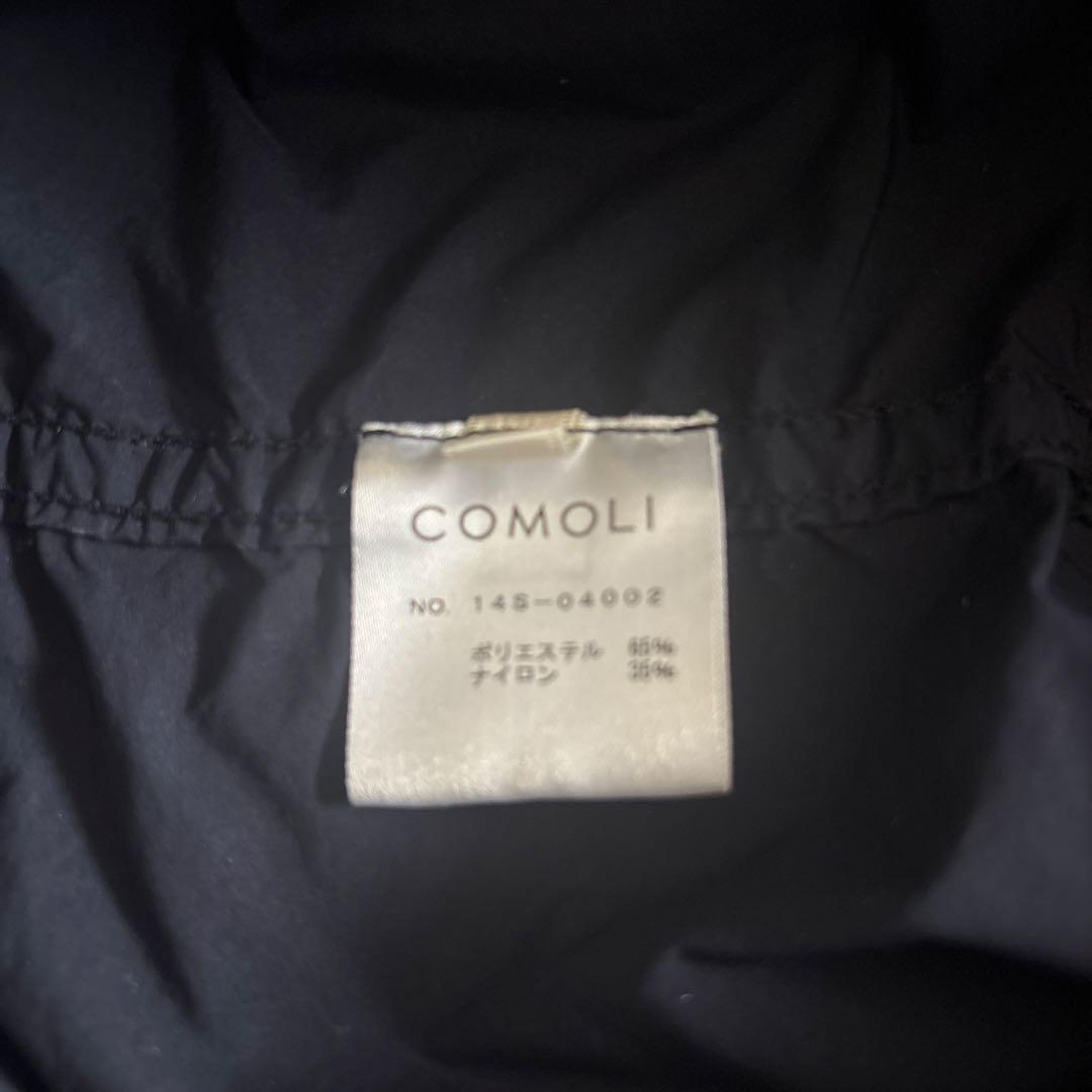 COMOLI ネイビーモッズコート 14S-04002