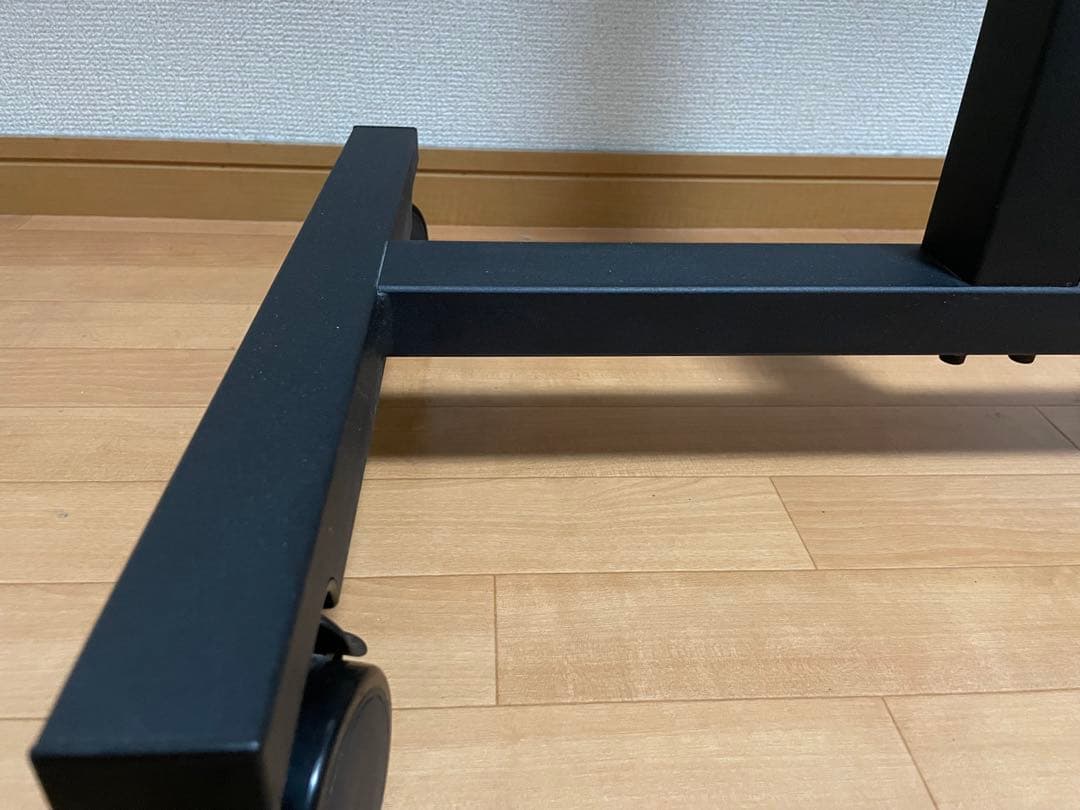 【ニトリ】昇降デスク（テン 60 MBR/BK）　スタンディング 机 ガス式