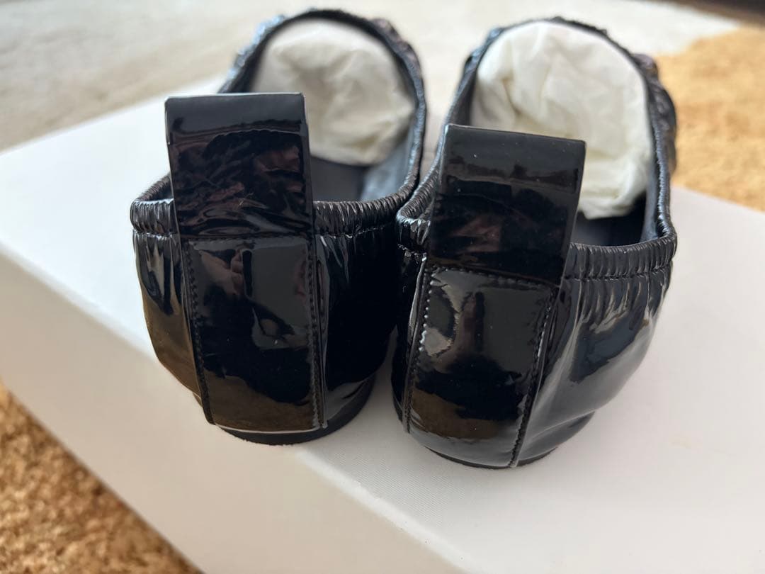 CELINE ブラック バレエシューズ