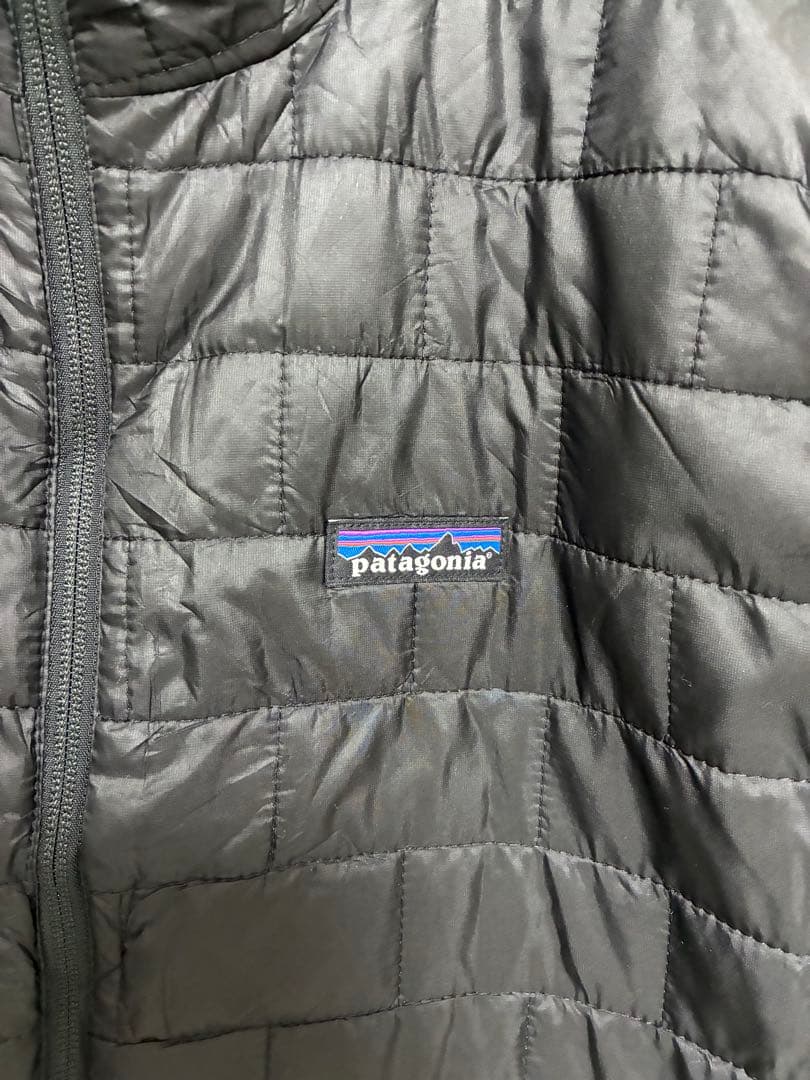 patagonia ナノパフ　ブラック ベスト