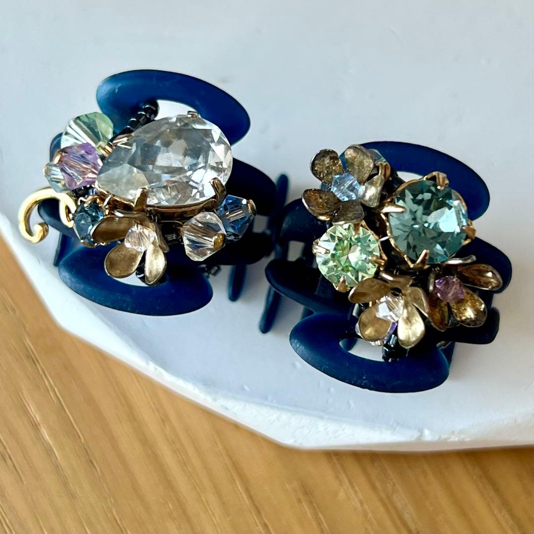 【最終価格】コンプレックスビズ　ホイップクリップ　ブルーミックス　フラワー