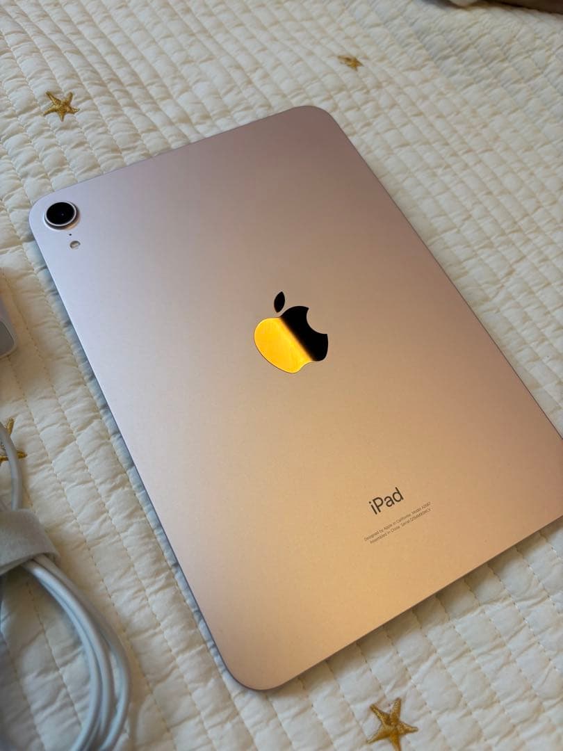 iPad mini 第6世代 ピンク 本体 充電器付き