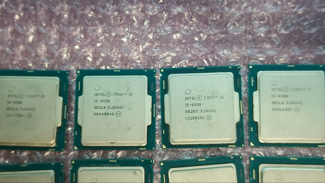 core i5 6500 17個まとめ売り動作確認済み