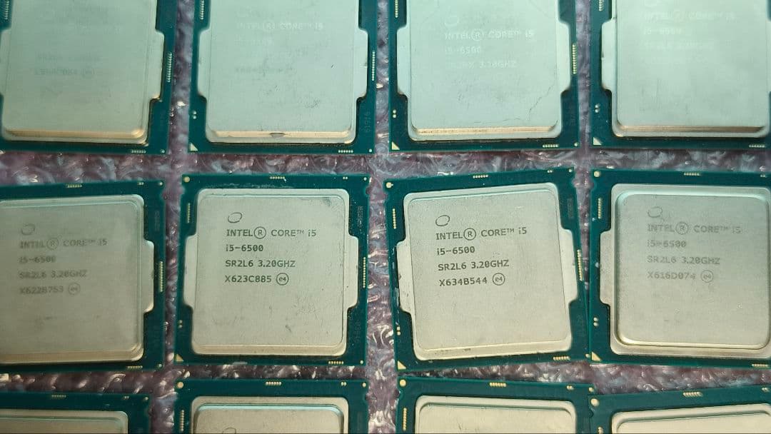 core i5 6500 17個まとめ売り動作確認済み