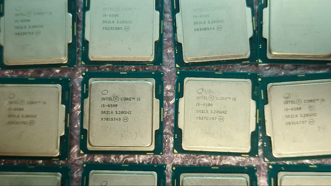 core i5 6500 17個まとめ売り動作確認済み