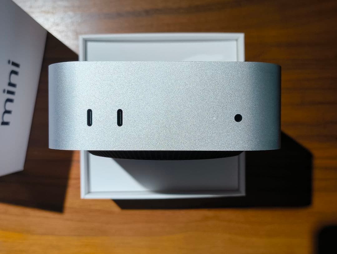 Apple Mac mini (M4, 2024) シルバー｜元箱・付属完備