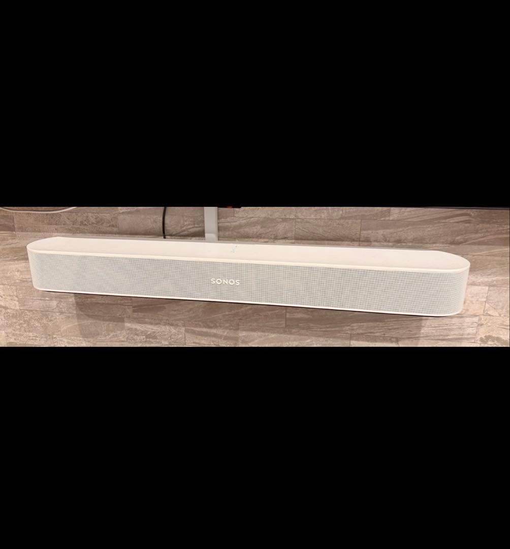 SONOS Beam Gen2 サウンドバー 壁付マウント付　ホワイト