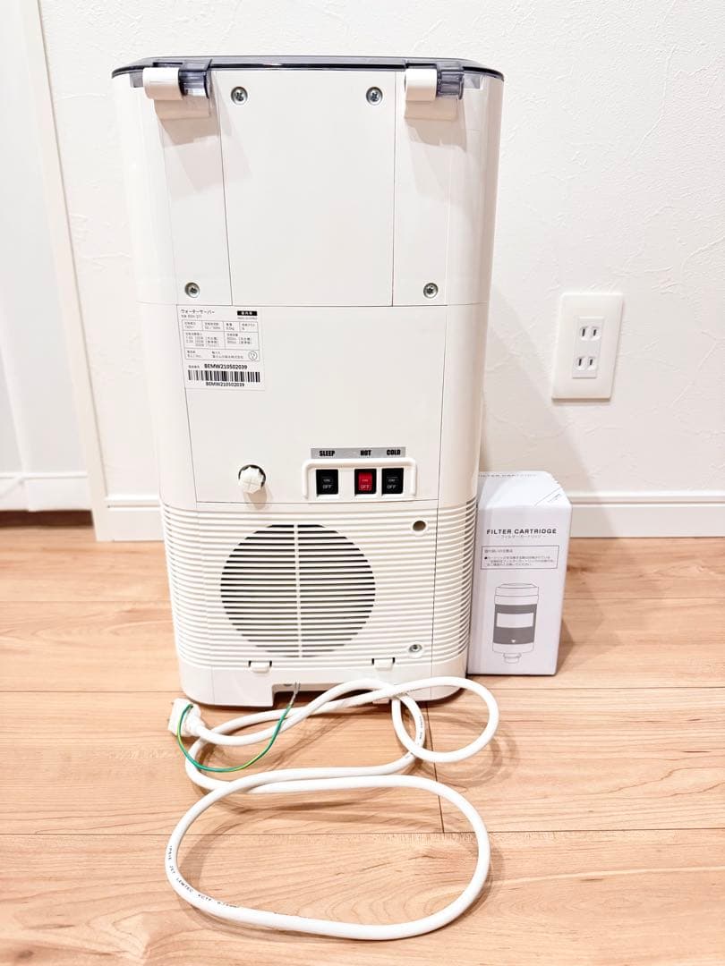 mini every frecious 浄水器 ホワイト フィルター1つ付き