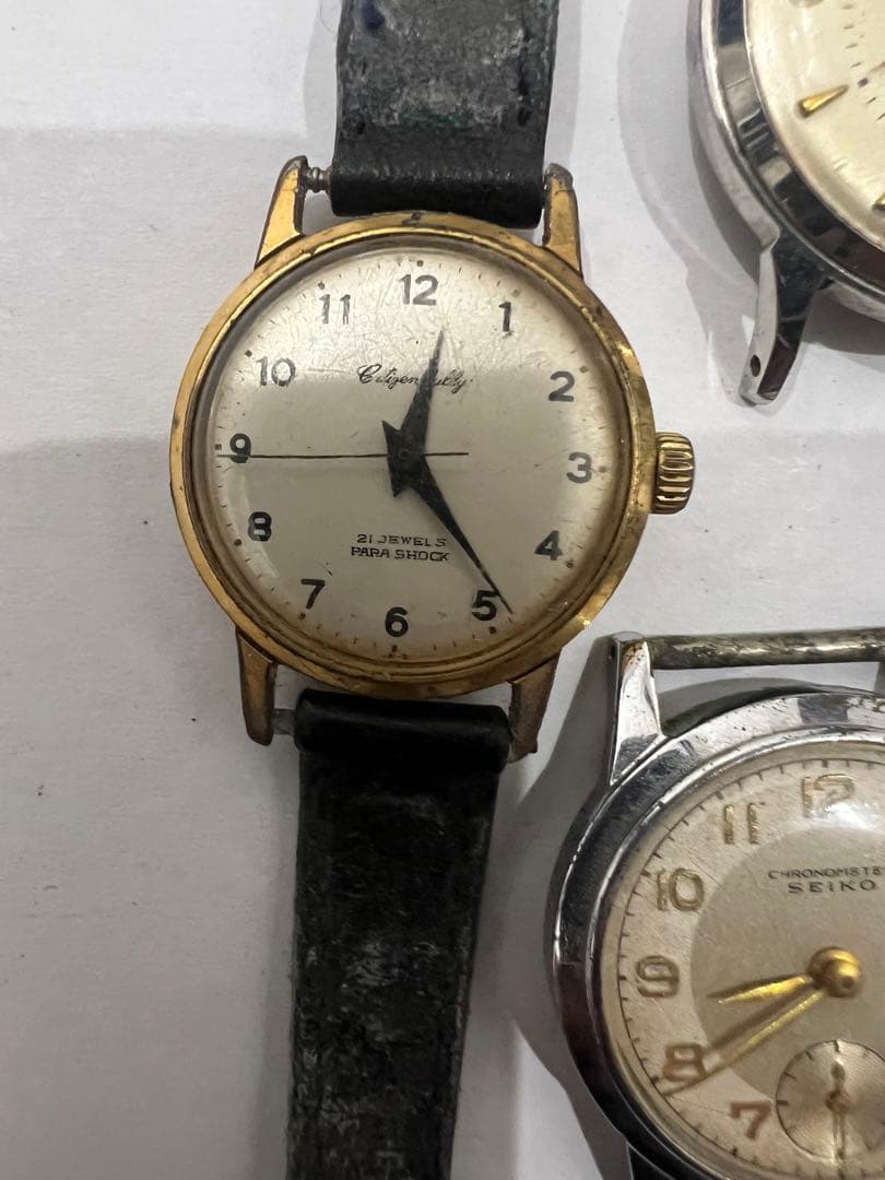 1*o様 希少！　ヴィンテージセイコー　手巻き　5本セット ジャンク品