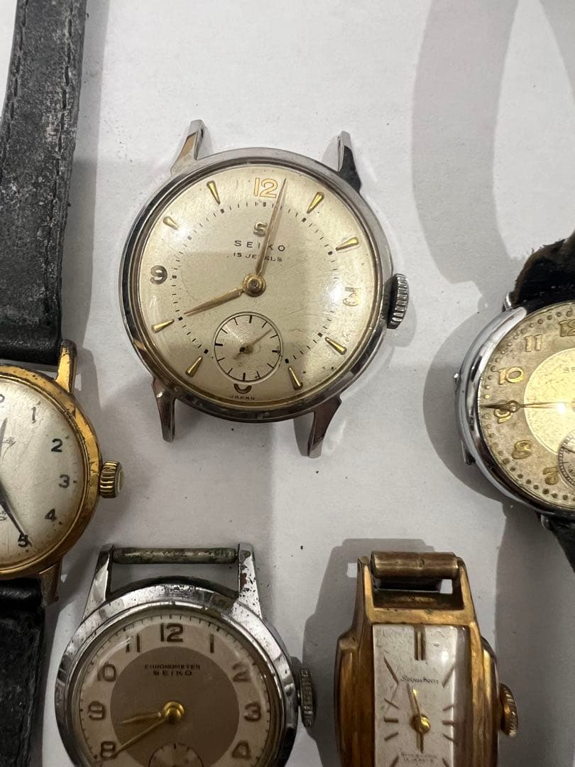 1*o様 希少！　ヴィンテージセイコー　手巻き　5本セット ジャンク品