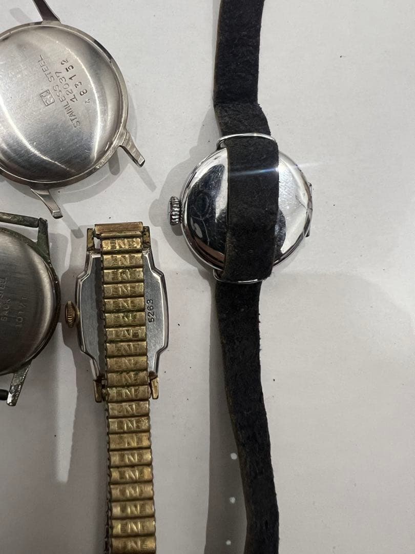 1*o様 希少！　ヴィンテージセイコー　手巻き　5本セット ジャンク品