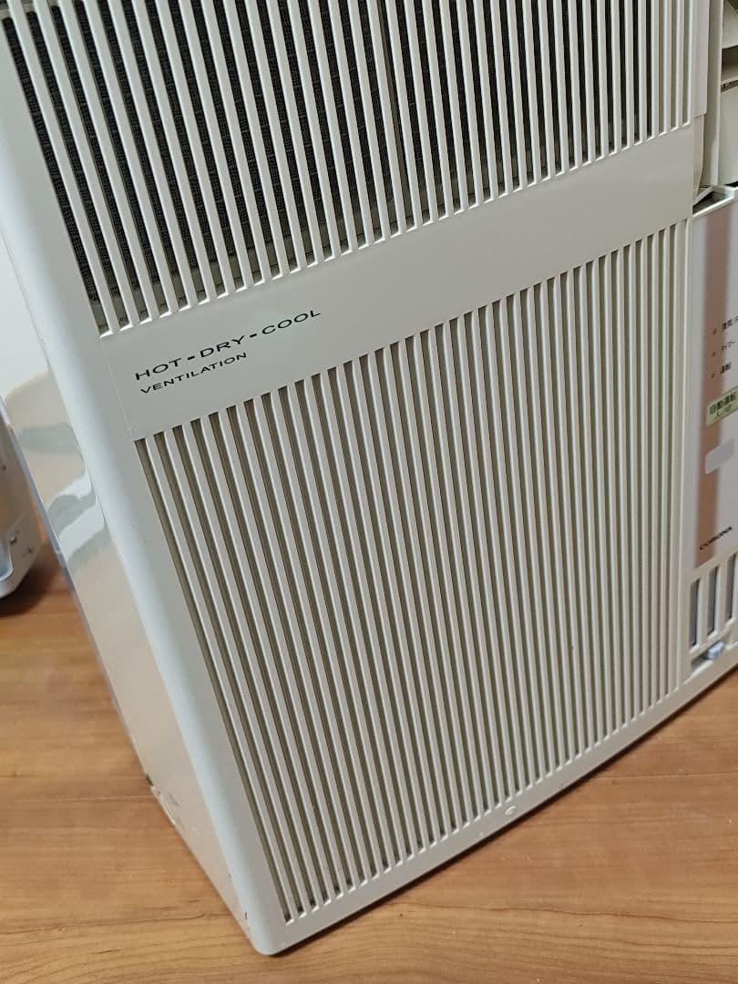 M*n様 コロナ ウインドエアコン CWH-A1812 冷暖房兼用 窓用エアコン