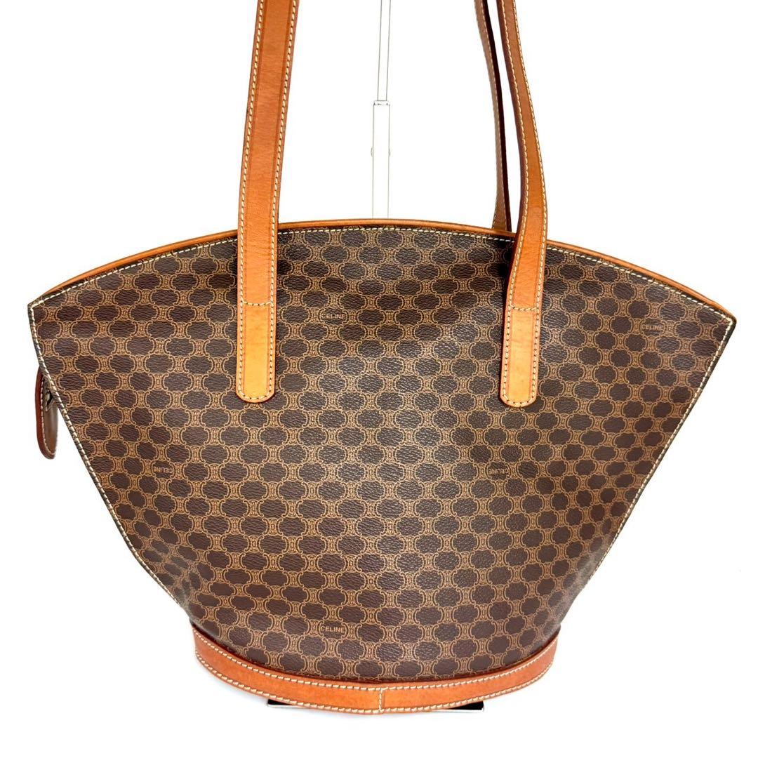 ○アイテム セリーヌ トートバッグ ショルダーバッグ トリオンフ マカダム柄